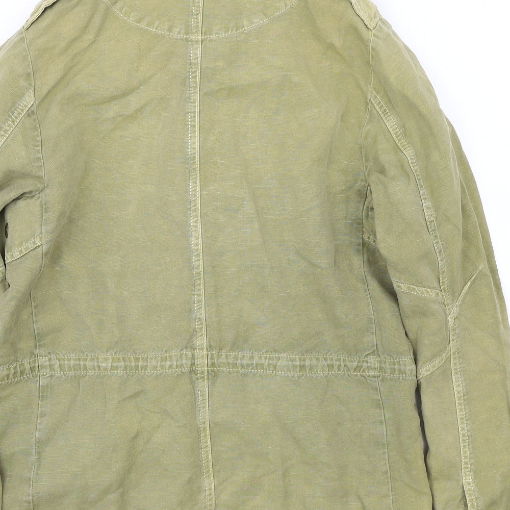 Topshop Womens Green   Jacket  Size 8