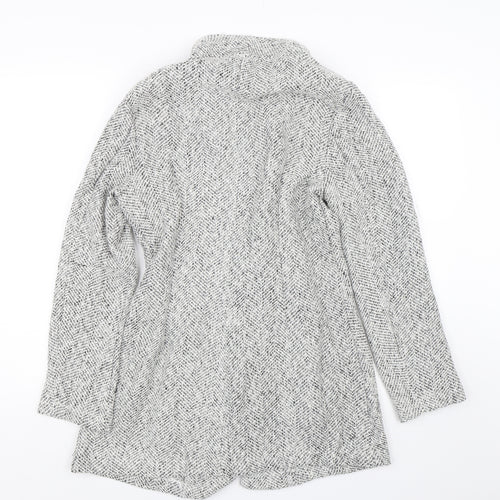 Chic me Womens Grey   Overcoat Coat Size M
