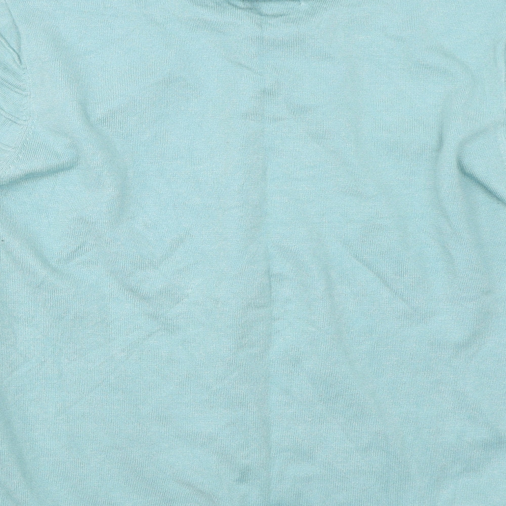 Bonmarché Mens Blue Striped  Pullover Jumper Size XL
