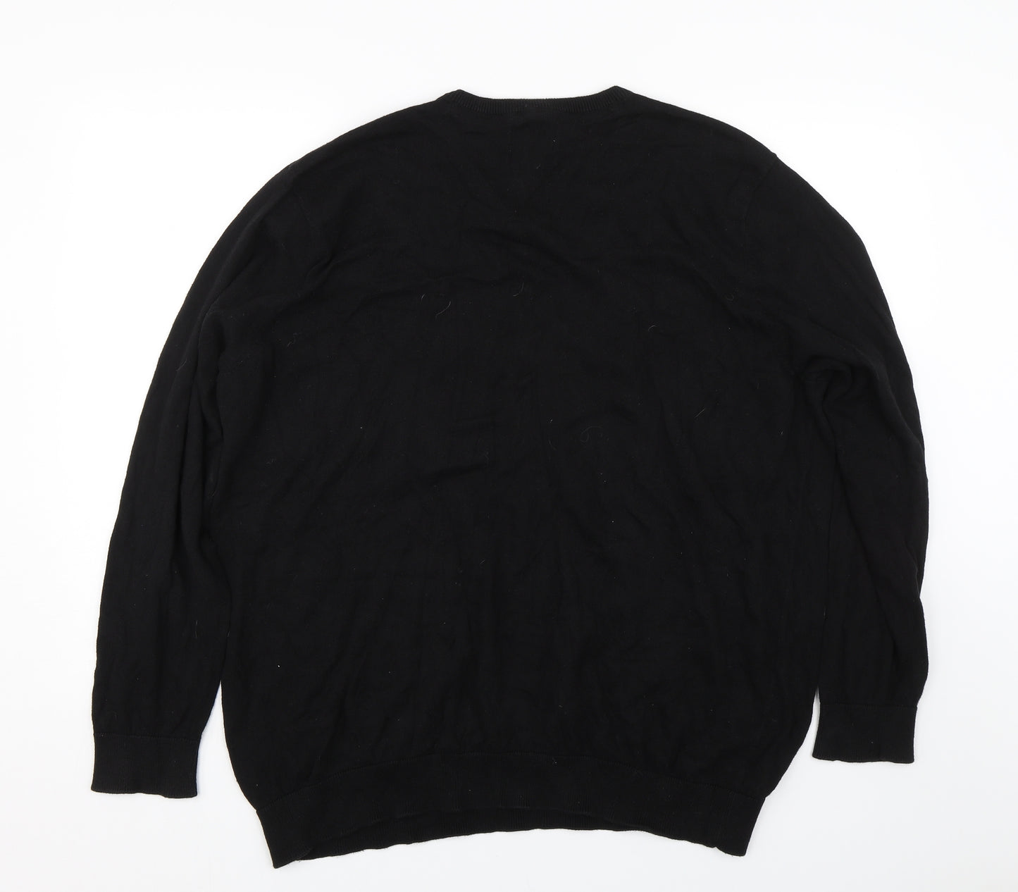 George Mens Black   Pullover Jumper Size 3XL