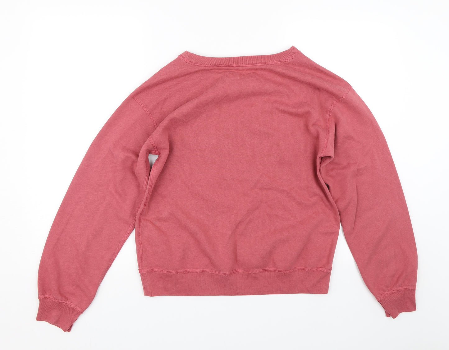Abercrombie & Fitch Womens Pink   Pullover Sweatshirt Size S