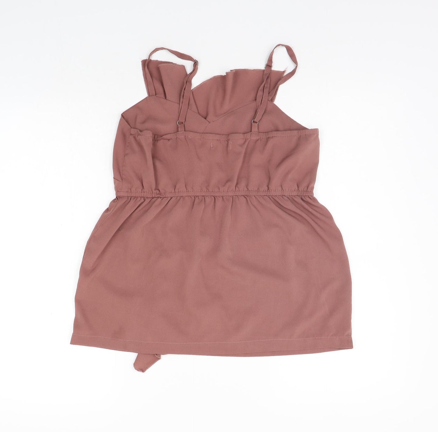 VERO MODA Womens Brown   Basic Tank Size S