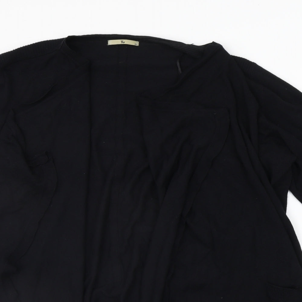 TU Womens Black   Cardigan Jumper Size 20