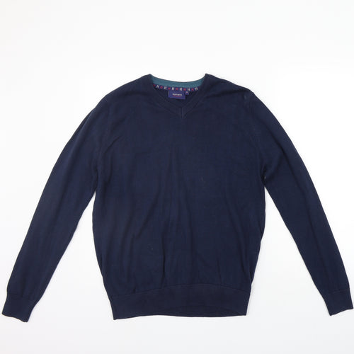HAMWORTH Mens Blue   Pullover Jumper Size M