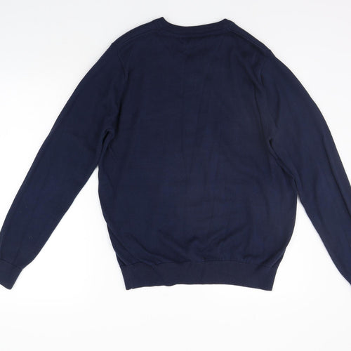 HAMWORTH Mens Blue   Pullover Jumper Size M