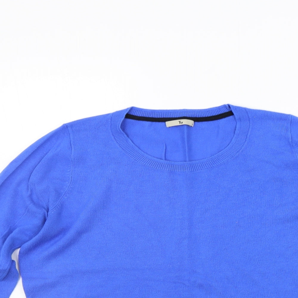 TU Womens Blue   Pullover Jumper Size 14