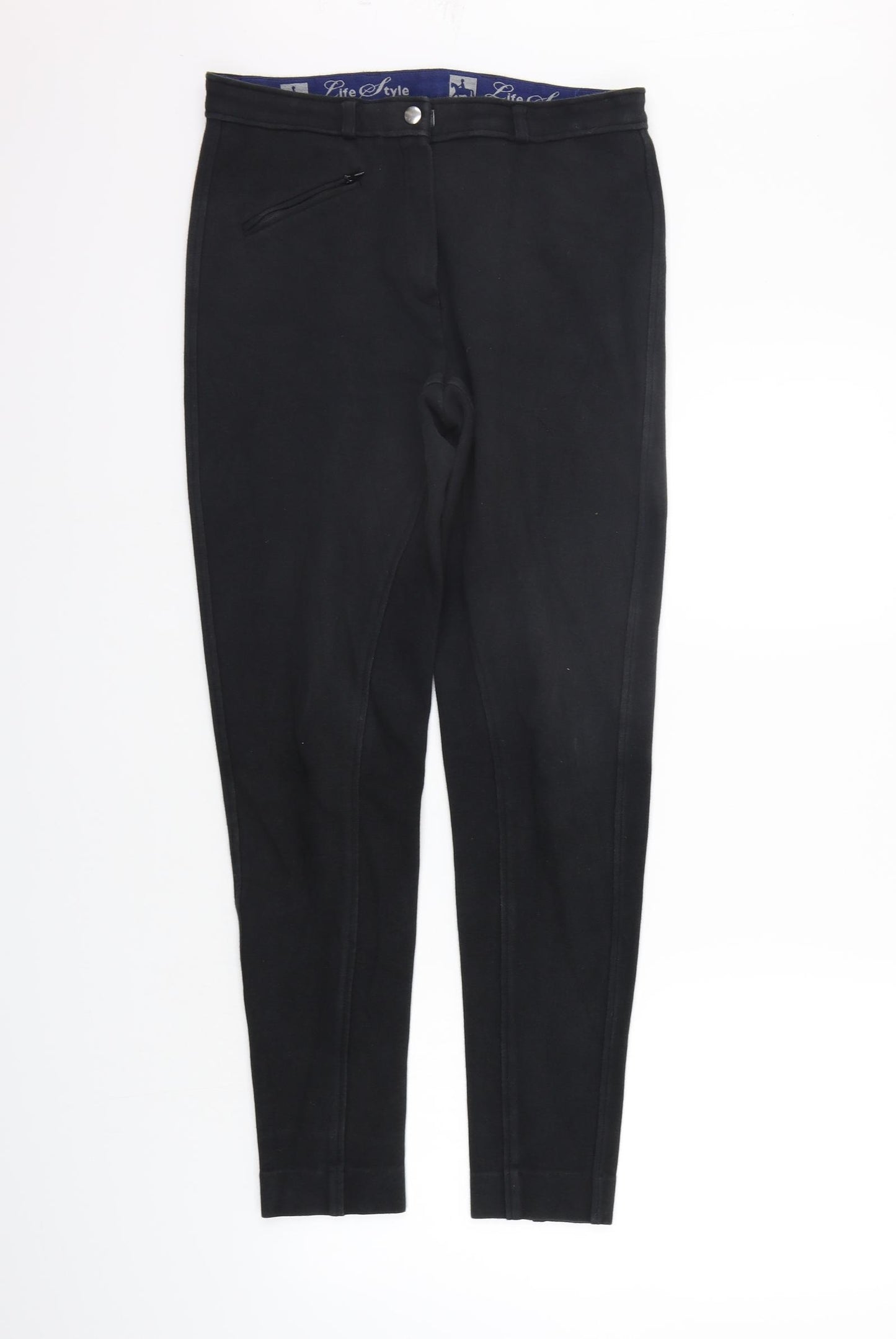 Life Style  Womens Black   Jogger Trousers Size 30 in L28 in