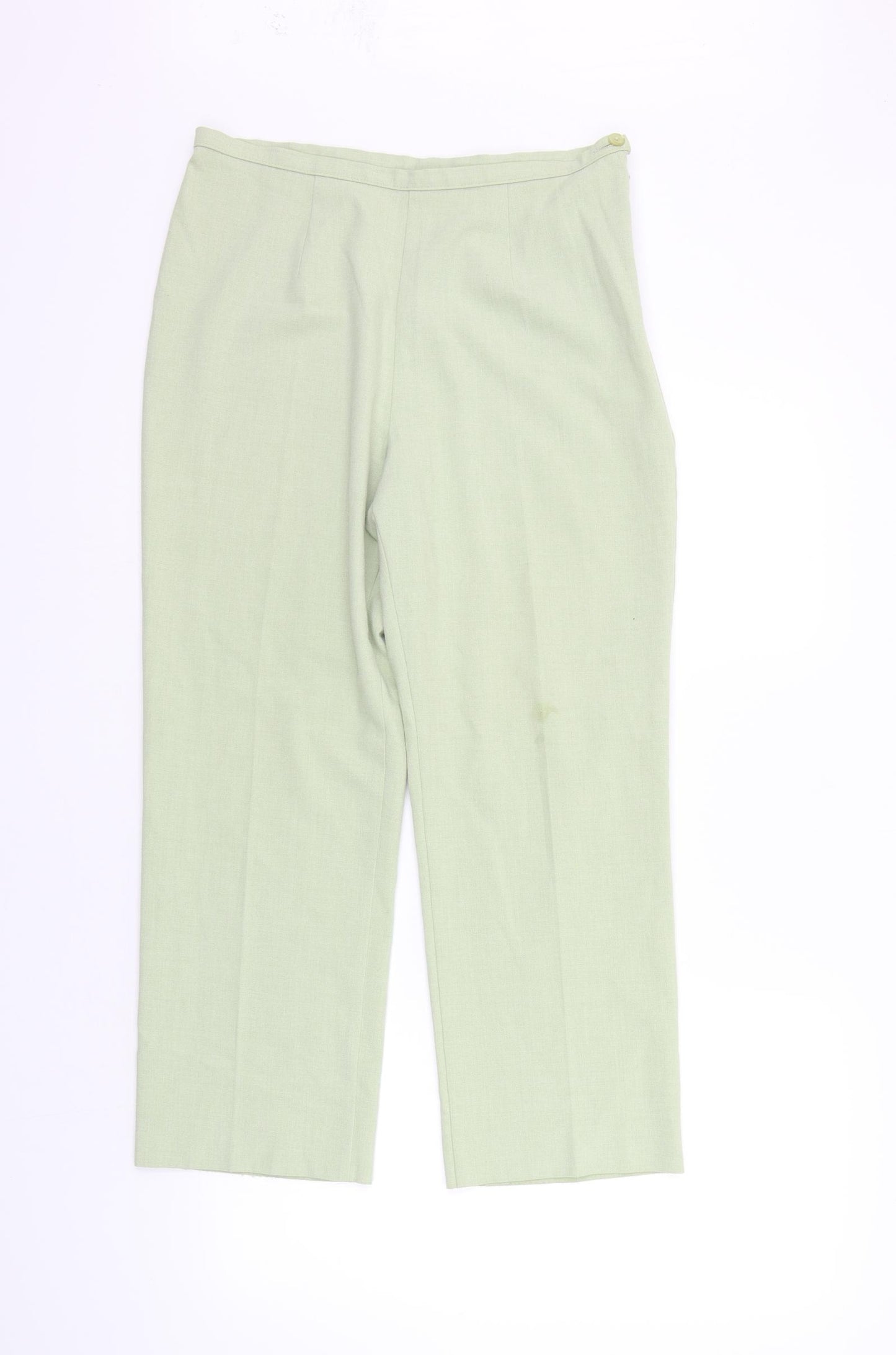 Marks and Spencer Womens Green   Trousers  Size 12 L24 in