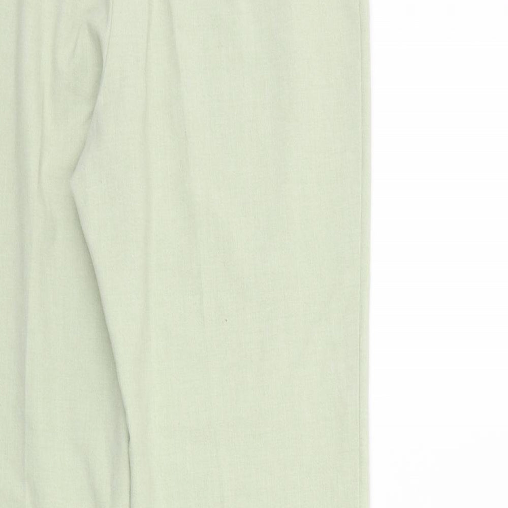 Marks and Spencer Womens Green   Trousers  Size 12 L24 in