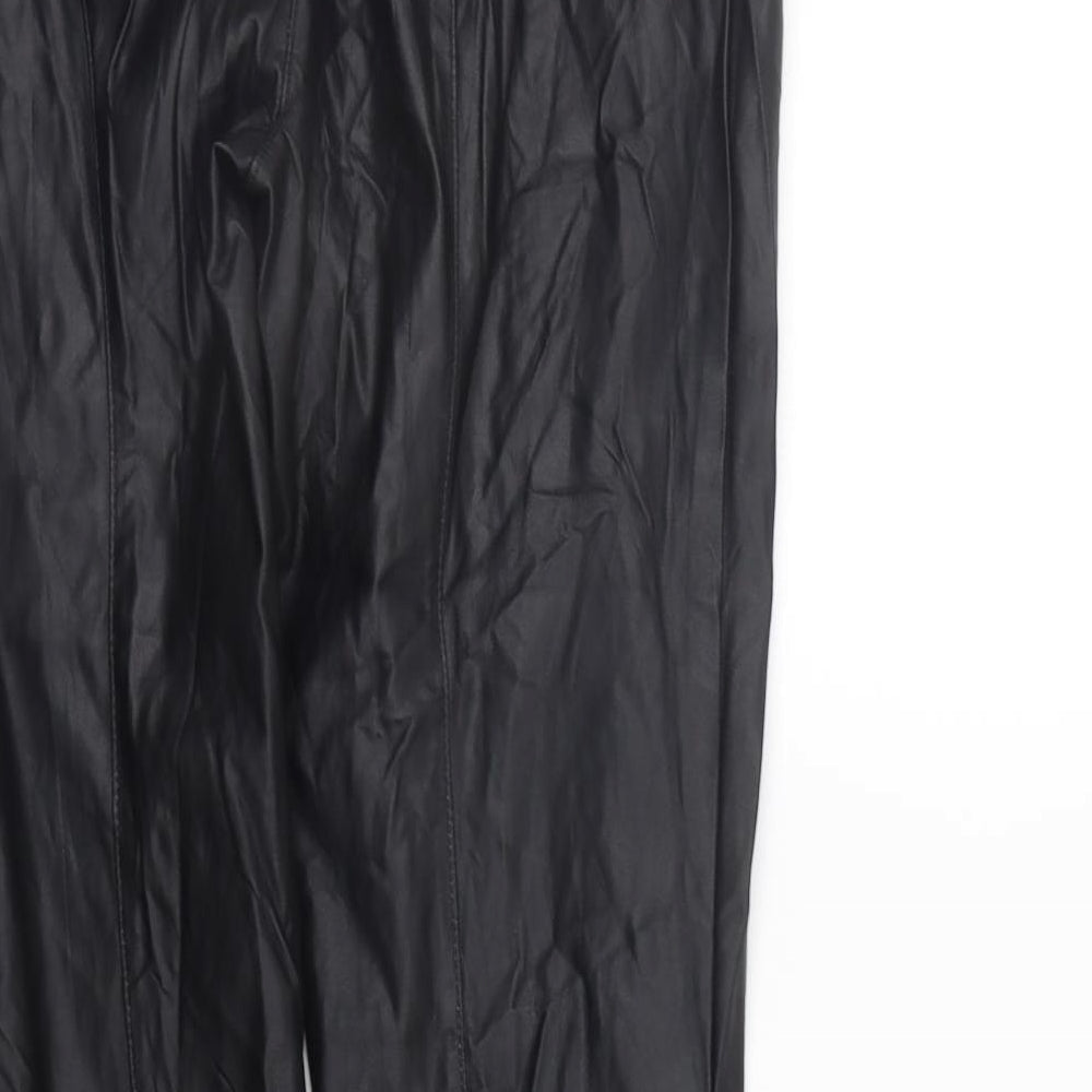 NEXT Womens Black   Trousers  Size 12 L25 in