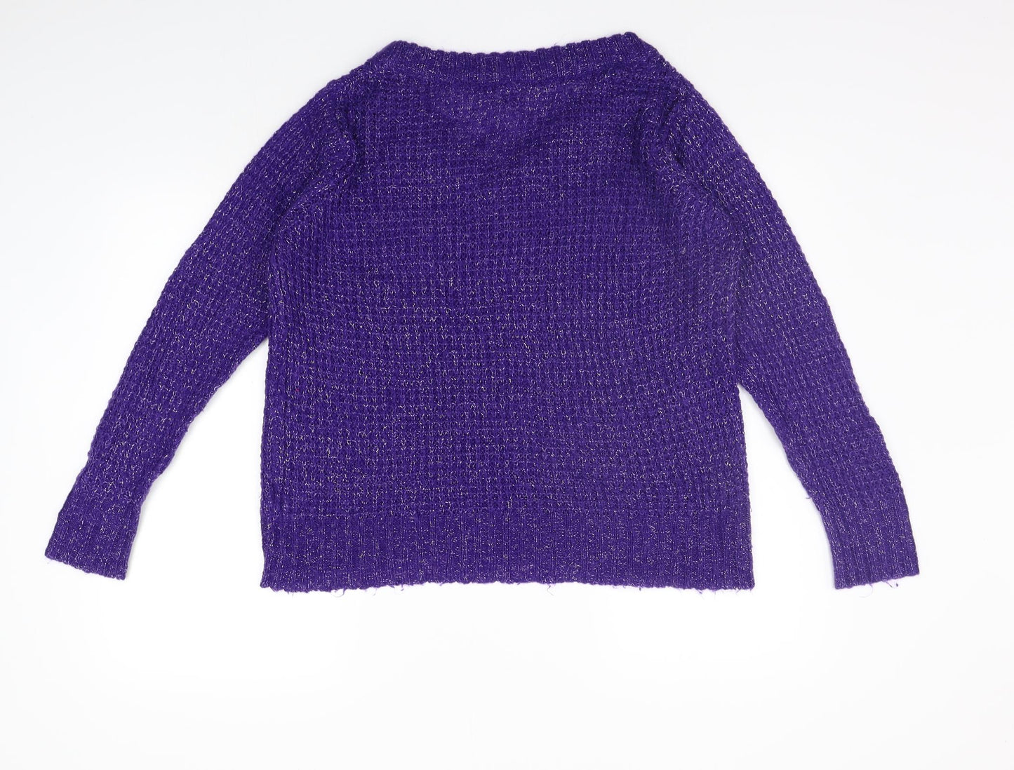 Marrisota Womens Purple   Pullover Jumper Size 12