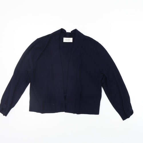Wallis Womens Blue   Cardigan Jumper Size S