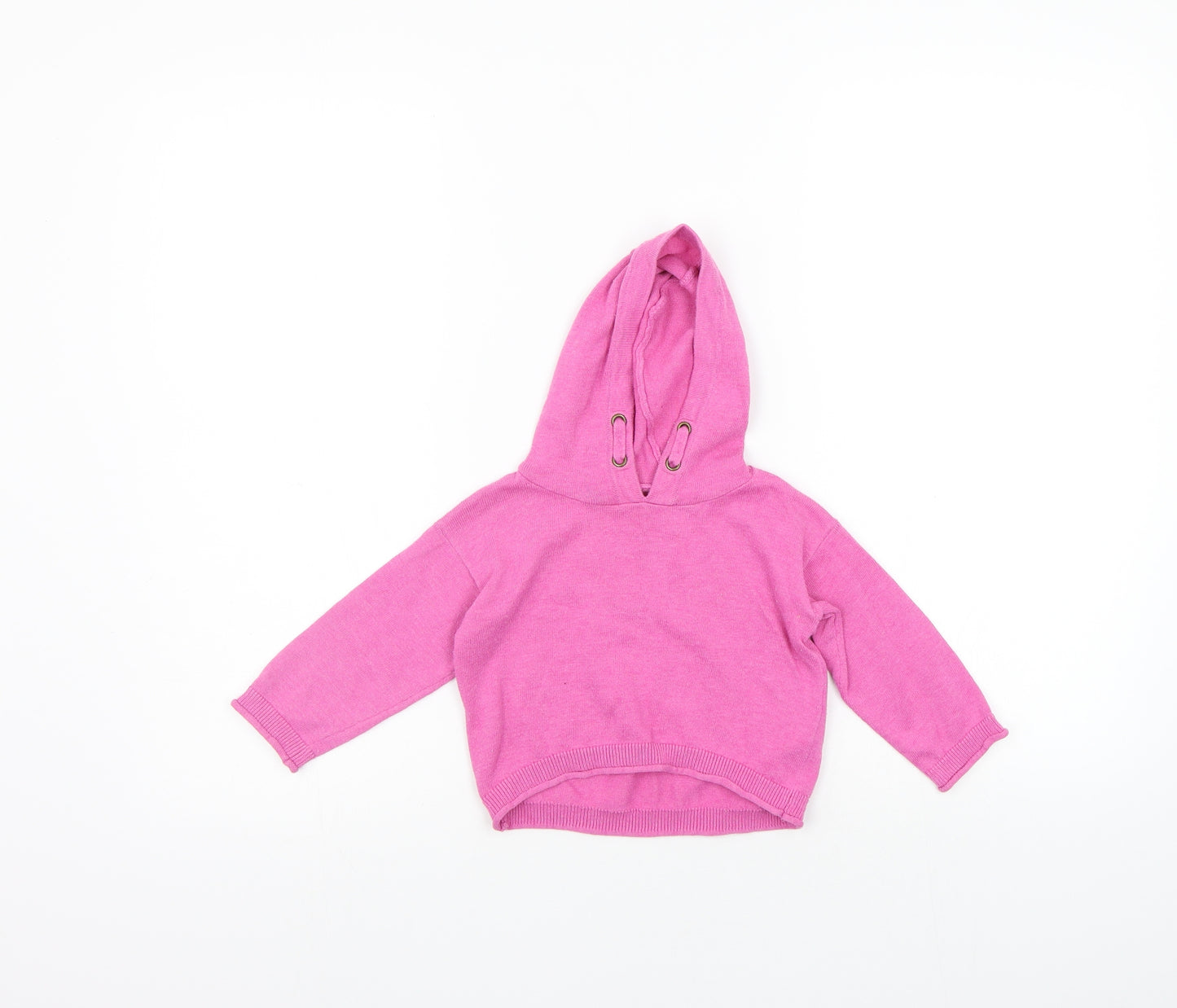 Next  Girls Pink   Pullover Jumper Size 12-18 Months