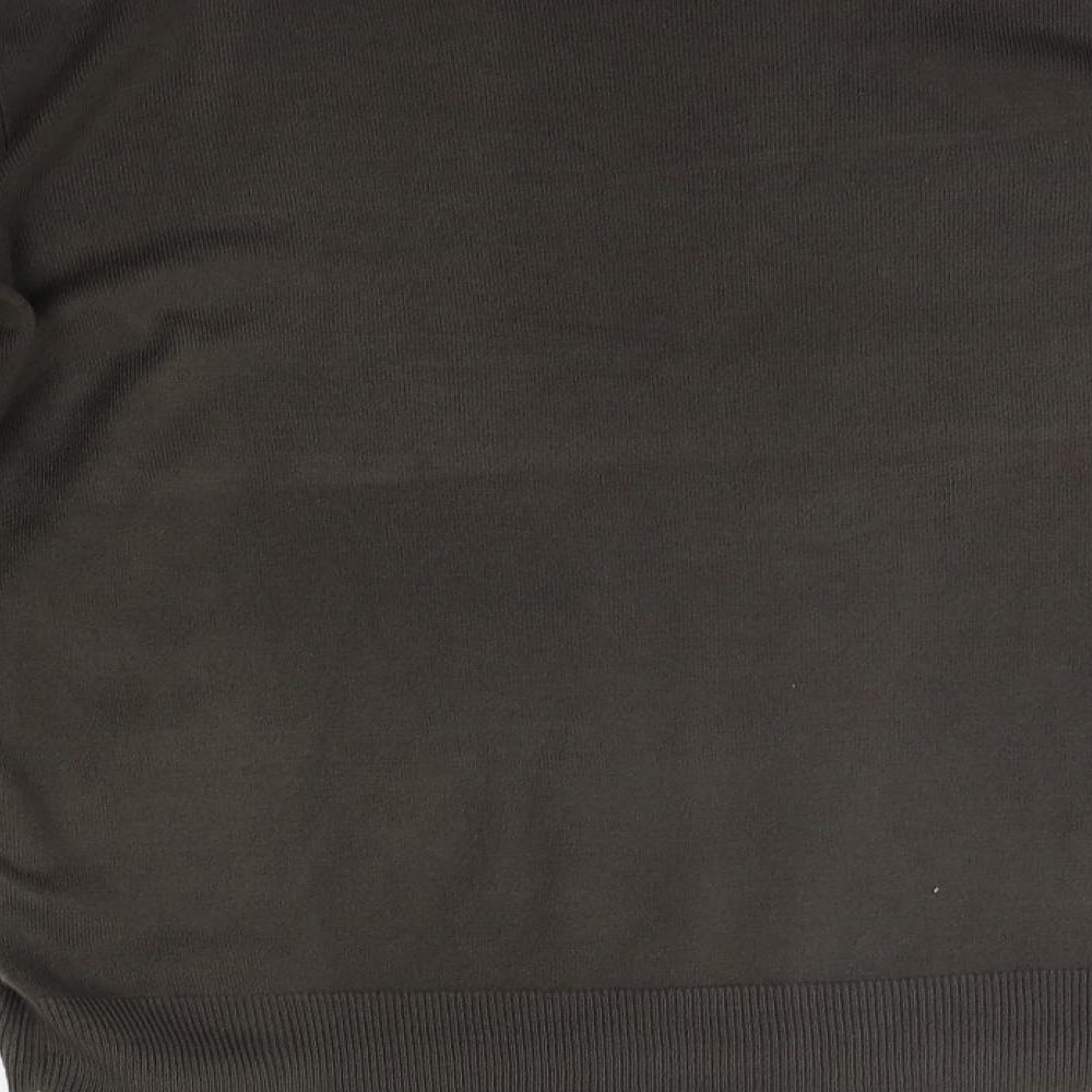 Tomas Nash Mens Brown   Pullover Jumper Size M