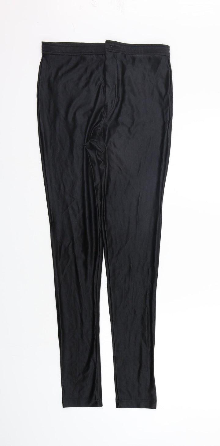 Atmosphere Womens Black   Jegging Trousers Size 10 L27 in