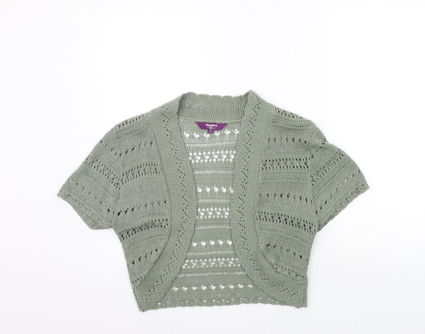 New Look Womens Green   Cardigan Jumper Size 18