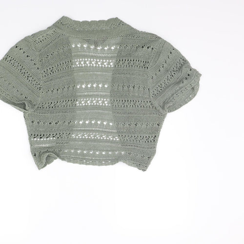 New Look Womens Green   Cardigan Jumper Size 18