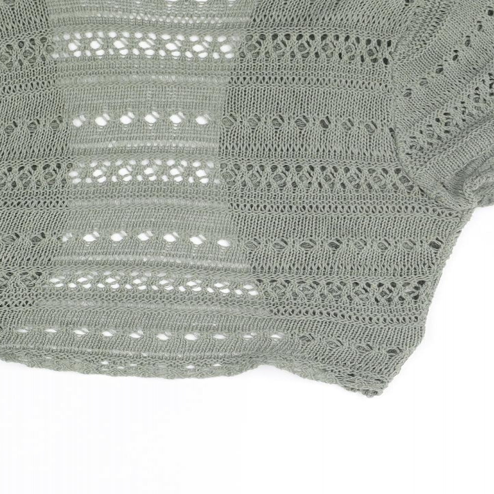 New Look Womens Green   Cardigan Jumper Size 18