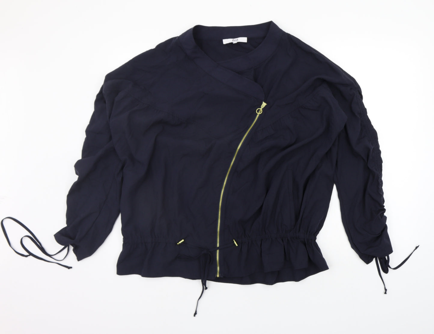 find. Womens Blue   Jacket Coat Size L