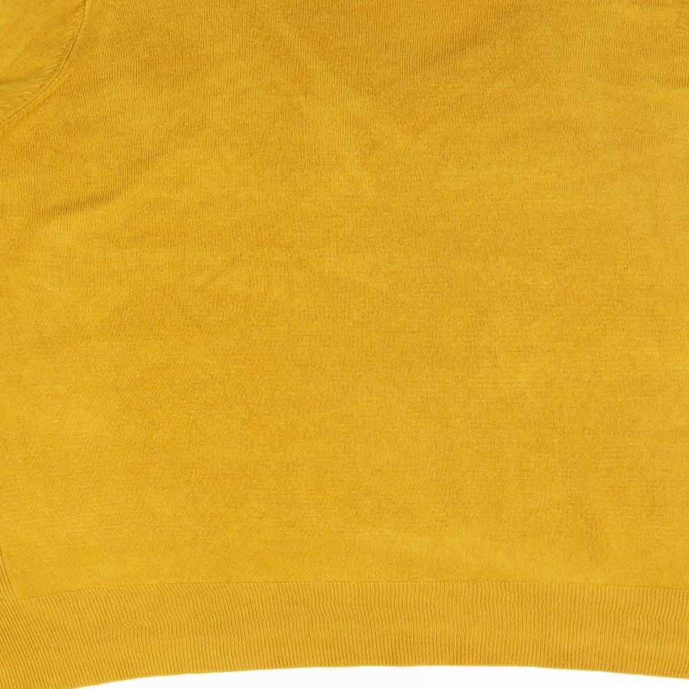 Primark Womens Yellow   Pullover Jumper Size 2XL