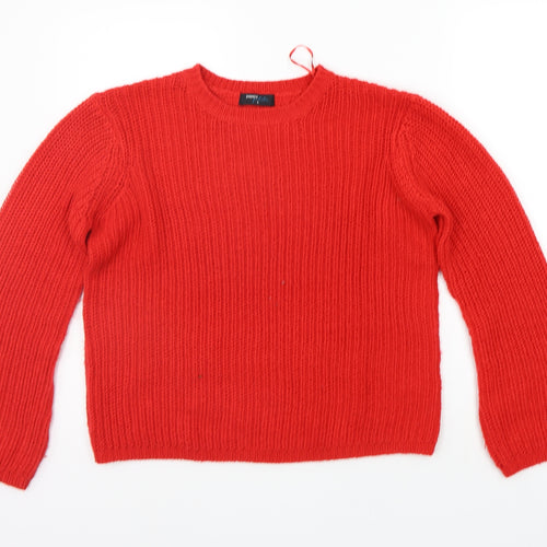 Papaya Womens Red   Pullover Jumper Size S