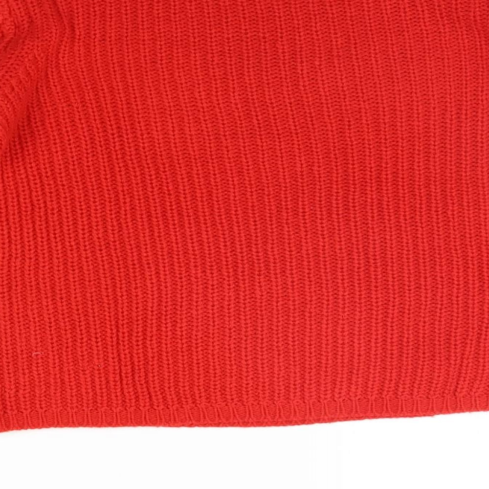 Papaya Womens Red   Pullover Jumper Size S