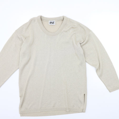Apricot Womens Beige   Pullover Jumper Size L