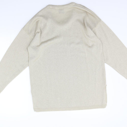 Apricot Womens Beige   Pullover Jumper Size L