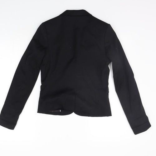 Divided Womens Black   Jacket Suit Jacket Size 10