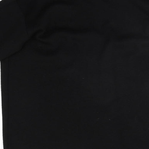 EmberJen Womens Black Geometric  Cardigan Jumper Size S