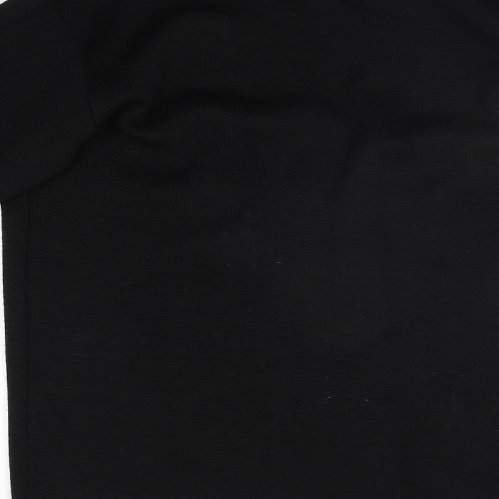 EmberJen Womens Black Geometric  Cardigan Jumper Size S