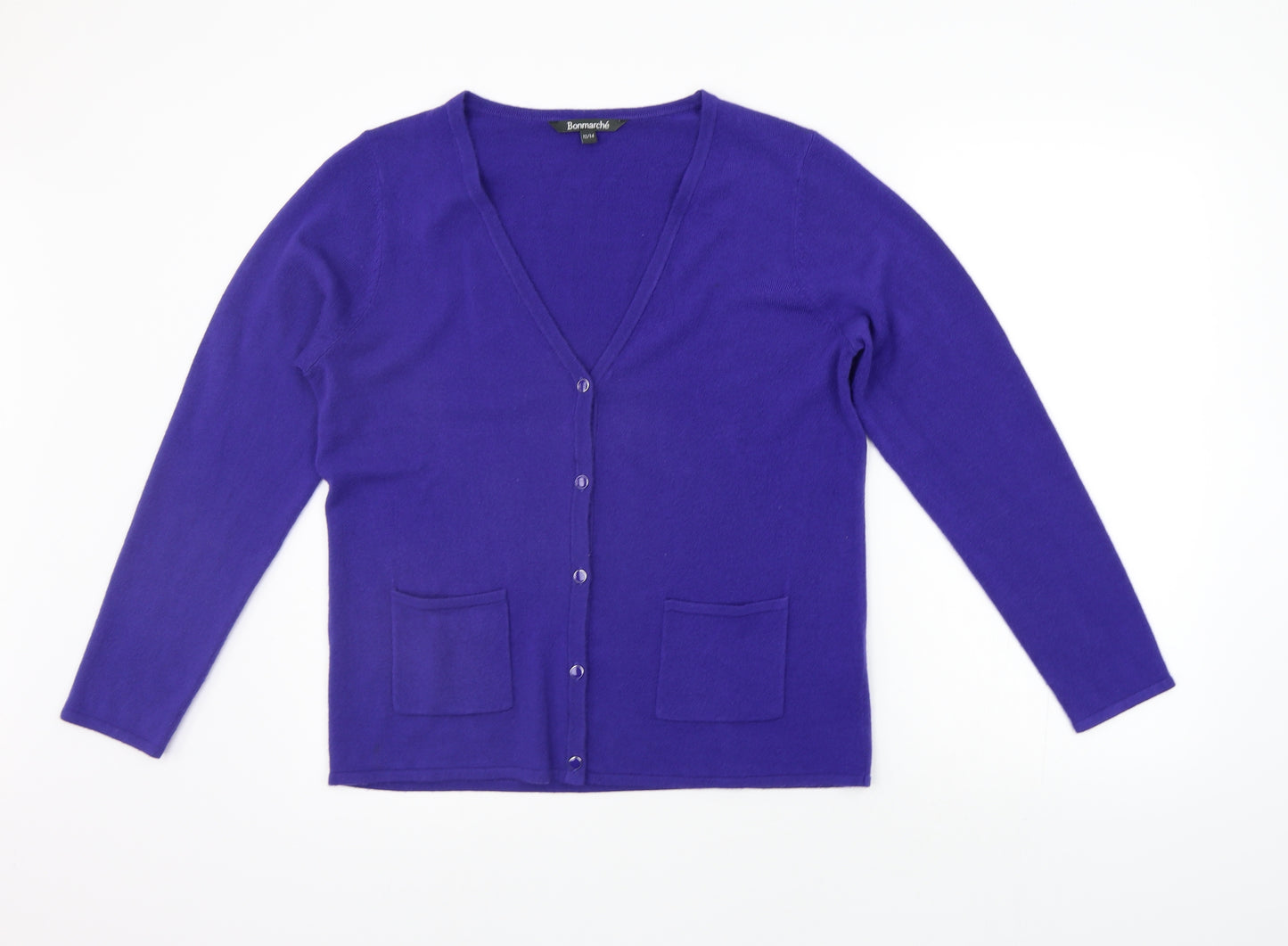 Bonmarche Womens Blue   Cardigan Jumper Size 12