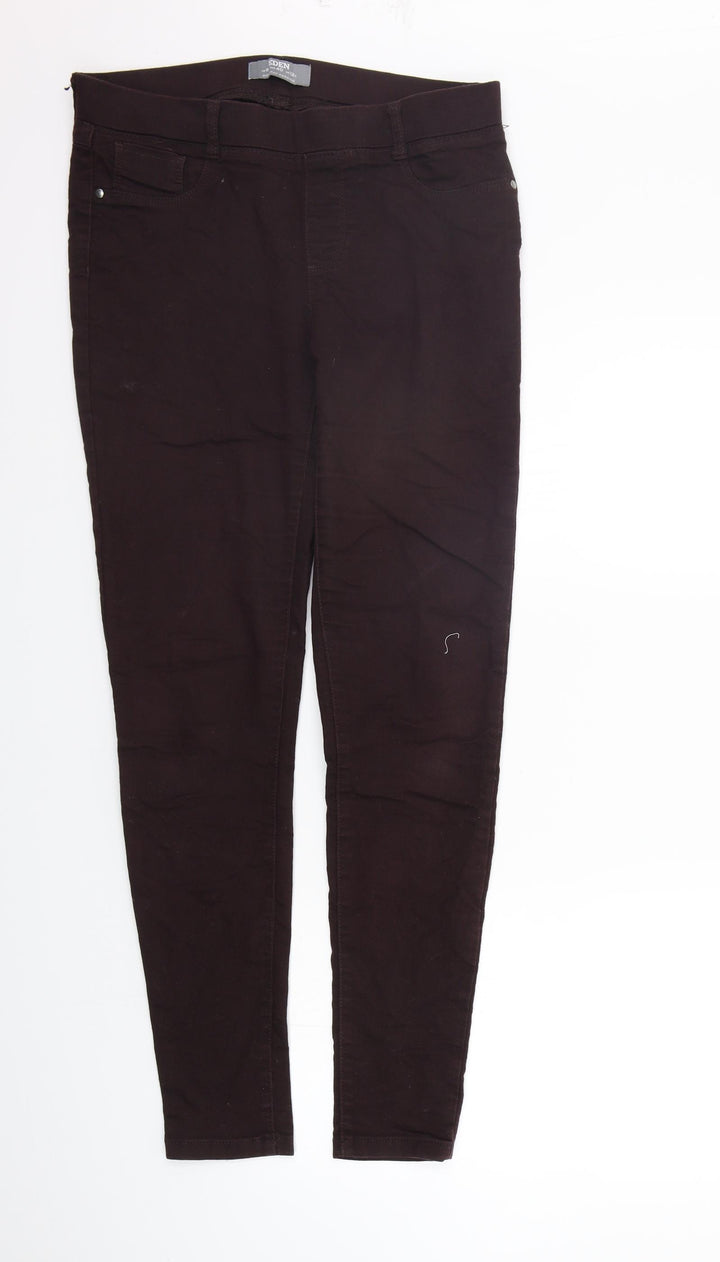 Dorothy Perkins Womens Purple   Trousers  Size 12 L28 in