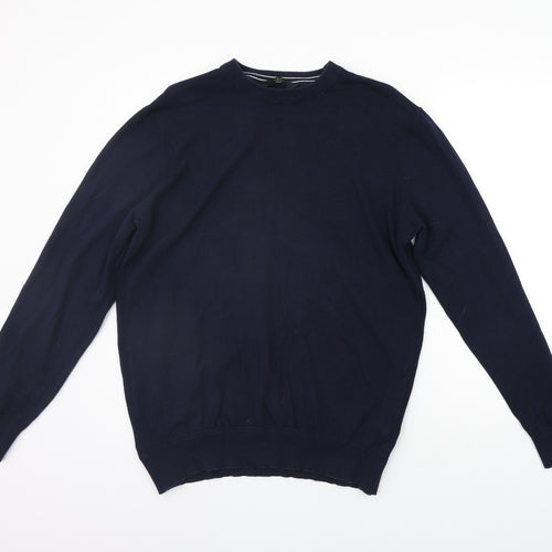 Very Mens Blue   Pullover Jumper Size L