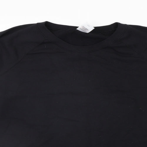 Fruit of the Loom Womens Black   Pullover Jumper Size XL
