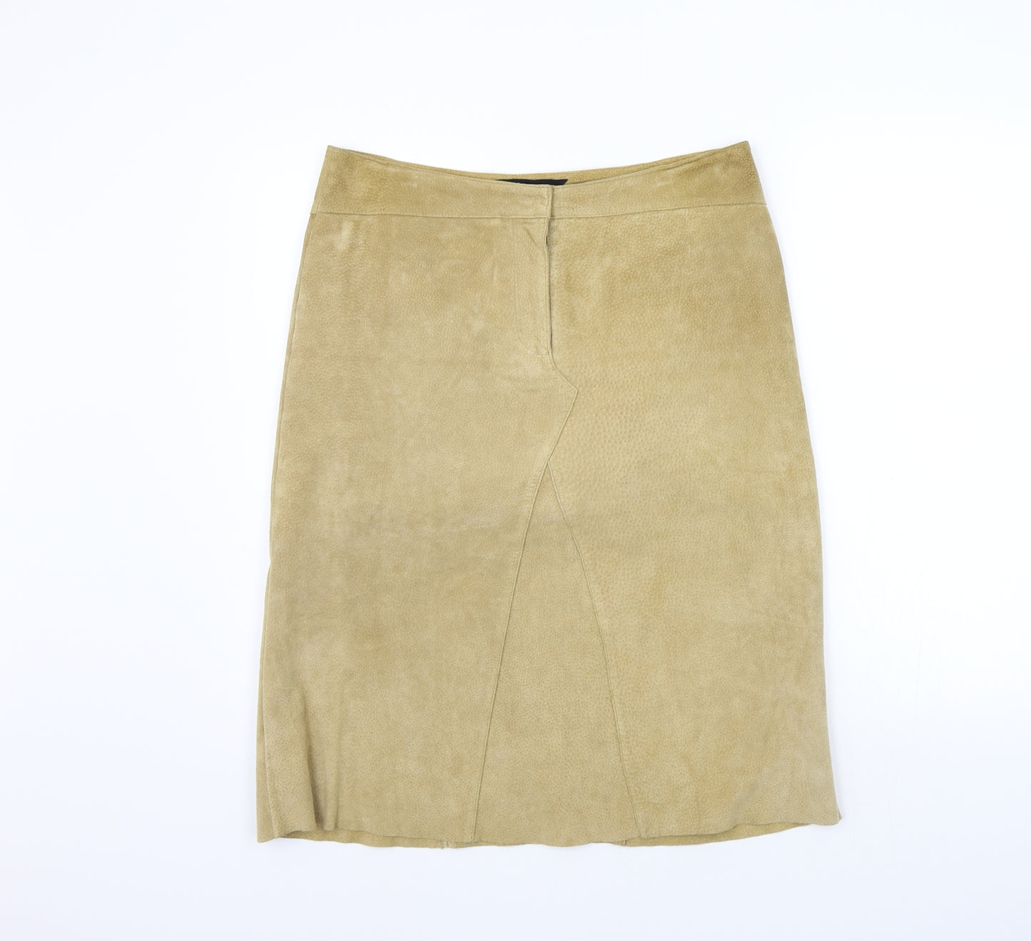 Dorothy Perkins Womens Beige   A-Line Skirt Size 12