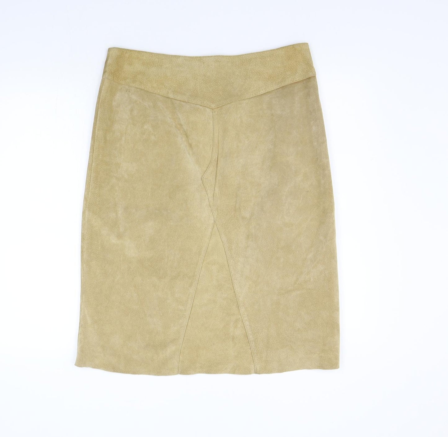 Dorothy Perkins Womens Beige   A-Line Skirt Size 12