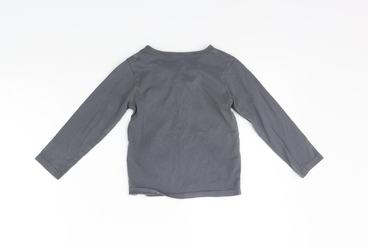 TU Girls Grey   Basic T-Shirt Size 18-24 Months