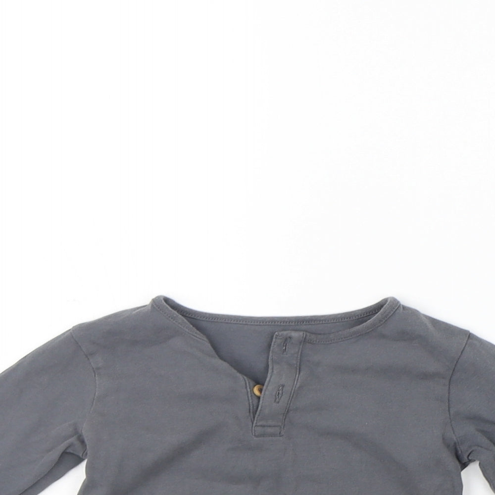 TU Girls Grey   Basic T-Shirt Size 18-24 Months