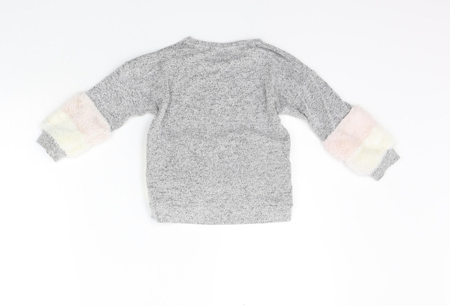 F&F Boys Grey   Pullover Jumper Size 2-3 Years  - washable mark