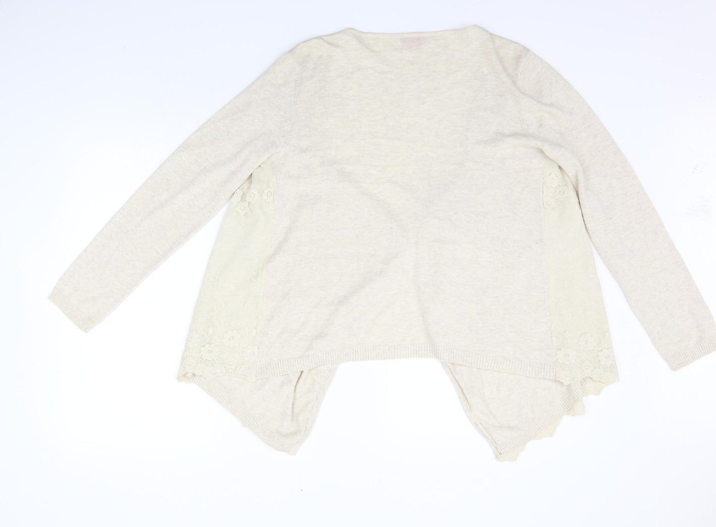 Together Womens Beige   Cardigan Jumper Size 12