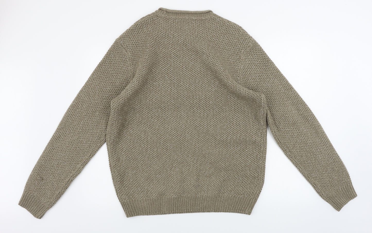 George  Mens Clear   Pullover Jumper Size L