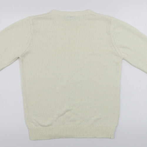 Berkertex Womens Ivory   Pullover Jumper Size 10