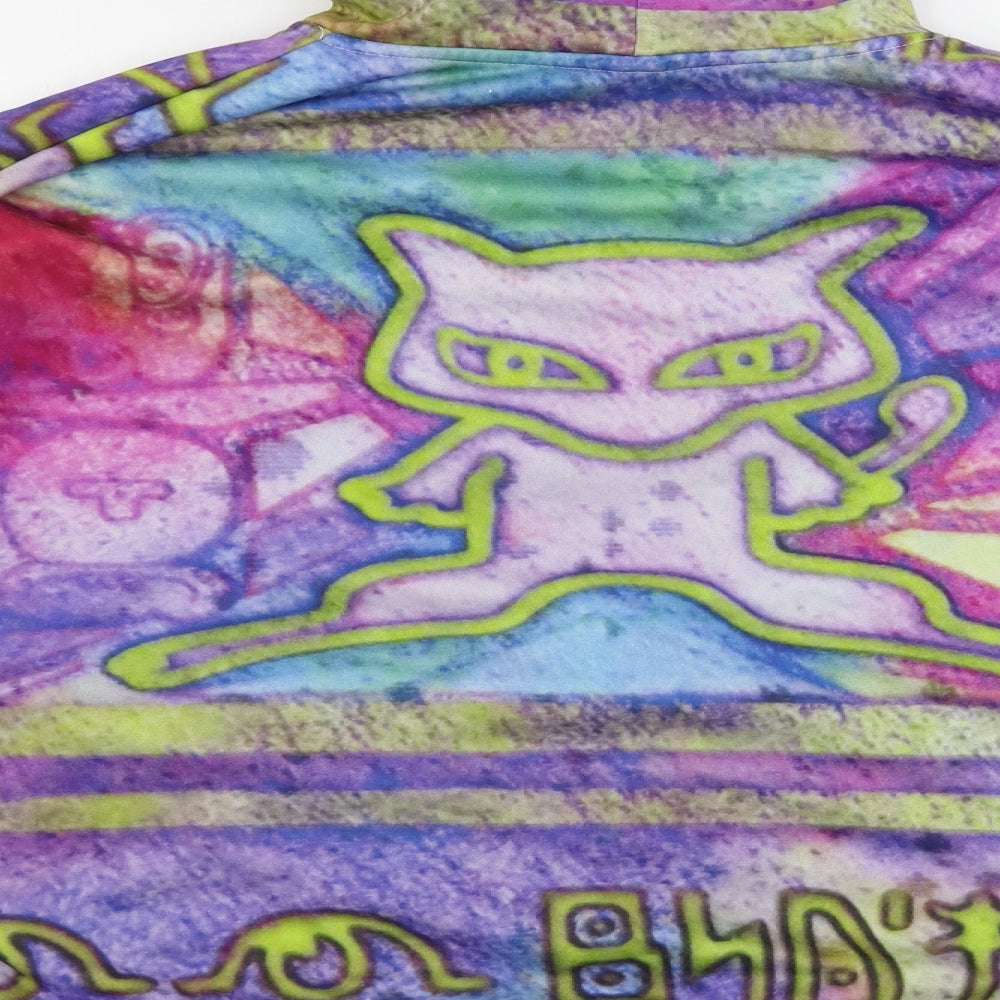 rage on Womens Multicoloured   Full Zip Hoodie Size XL