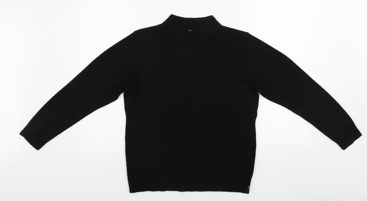Bonmarché Womens Black Pullover Jumper Size S