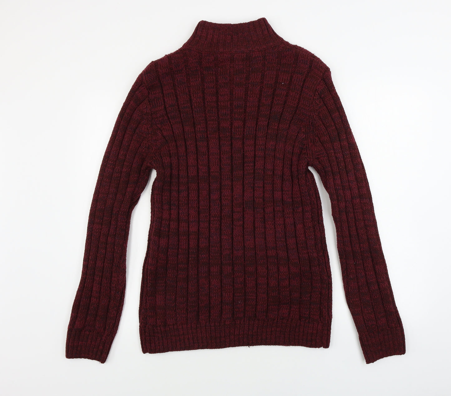 Lincoln  Mens Red   Henley Jumper Size L