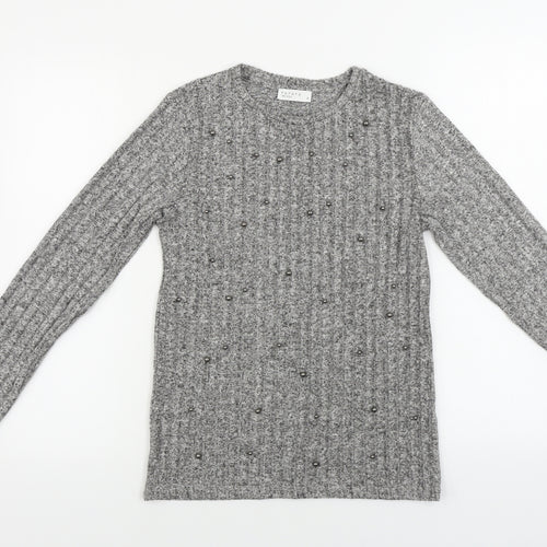 Papaya  Womens Grey   Pullover Jumper Size 8