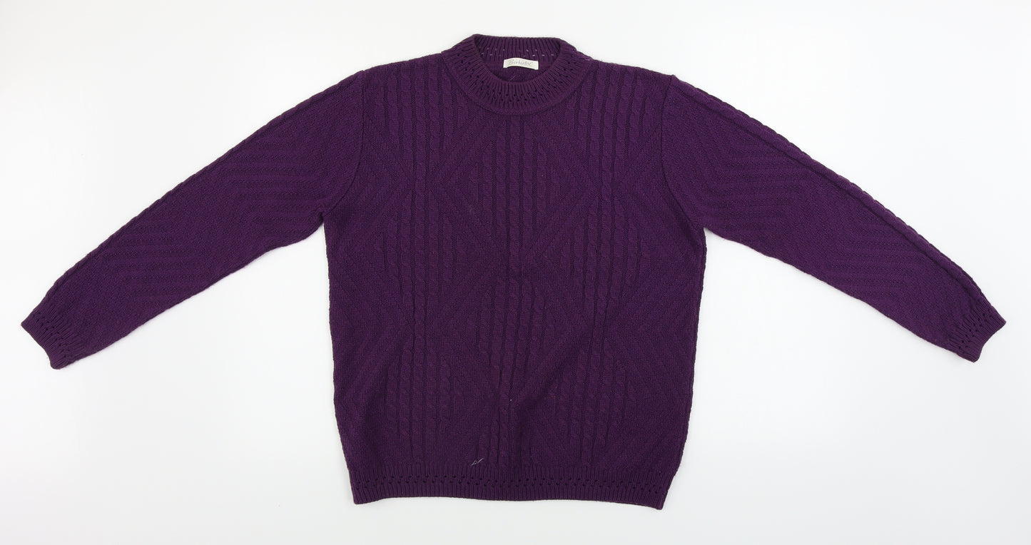 Berkertex Womens Purple   Pullover Jumper Size 10