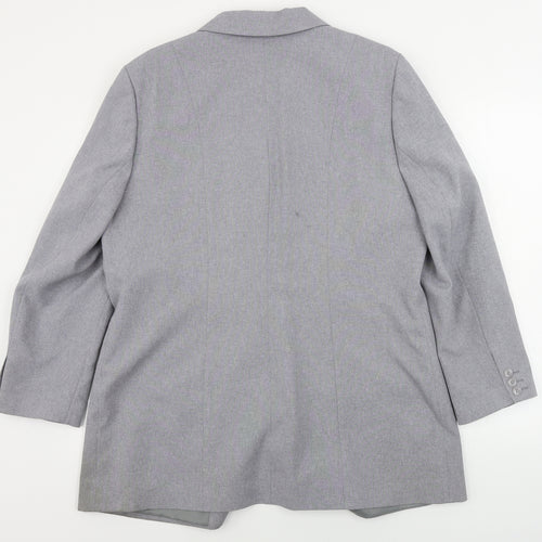 SLIMMA  Womens Grey   Jacket Blazer Size 18