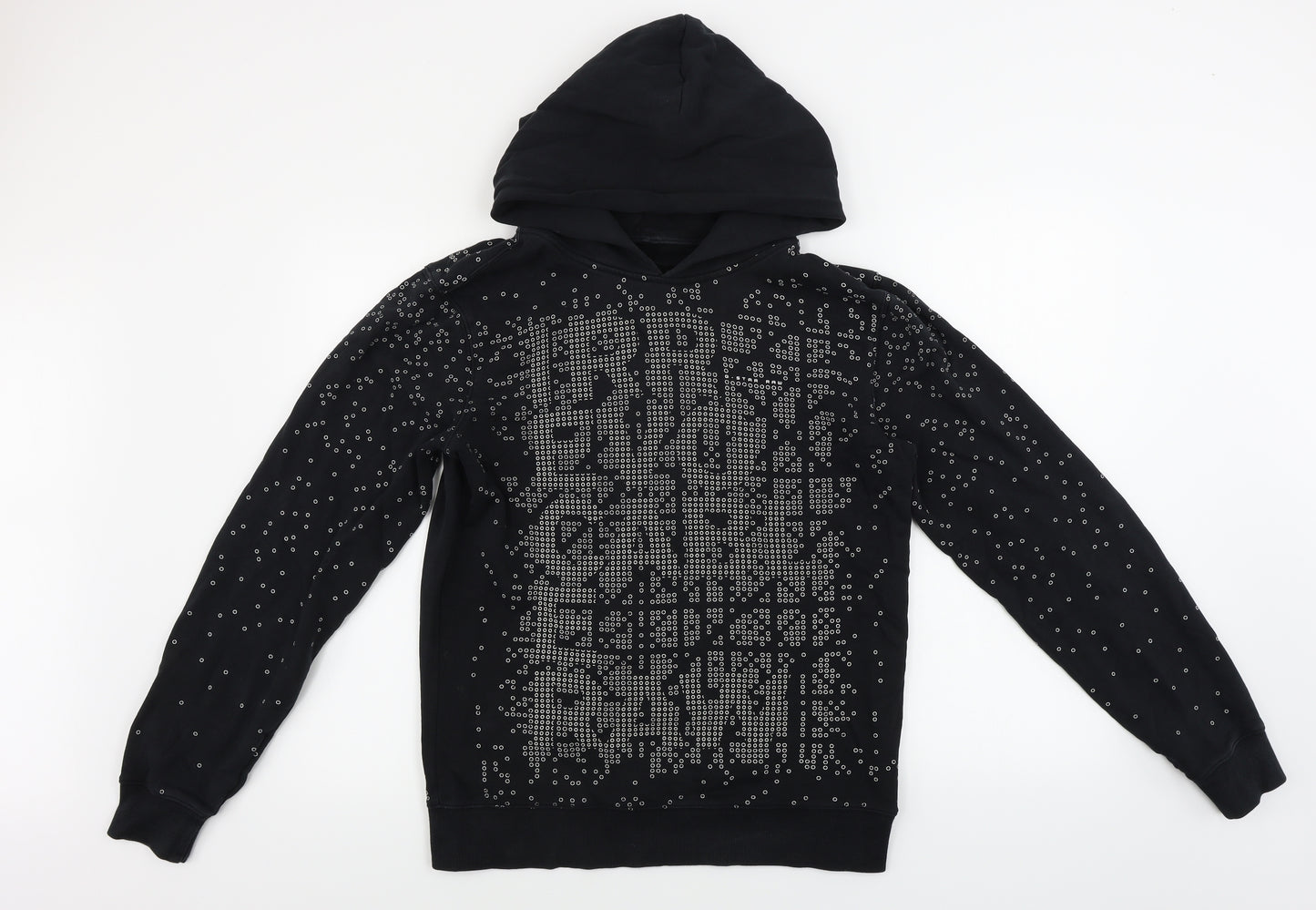 GSTAR  Mens Black   Pullover Hoodie Size M